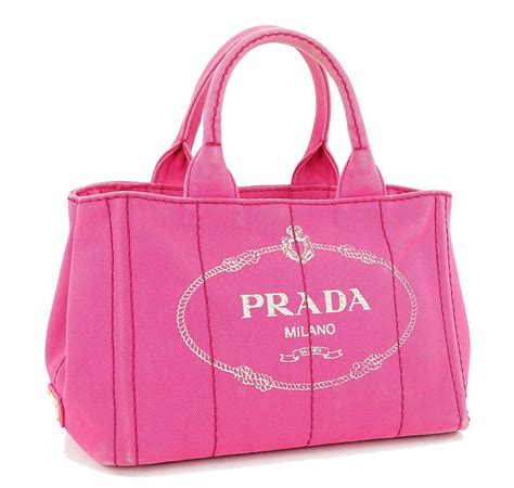 pink prada duffle bag